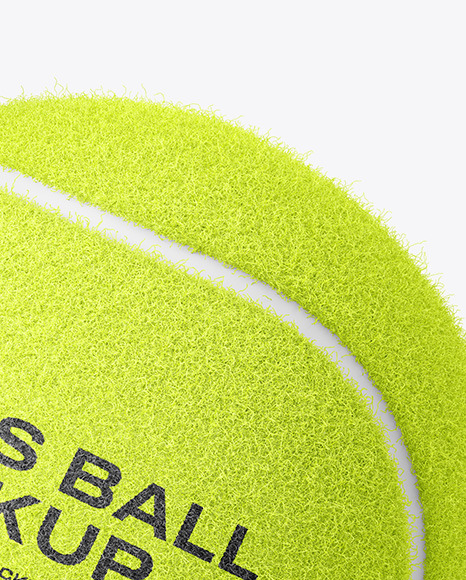 Tennis Ball Mockup