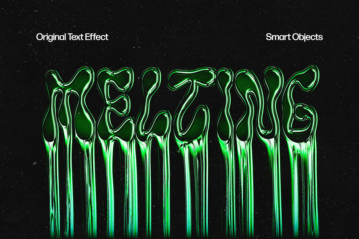 Melted Plasma Text Effect Melted Plasma Text Effect