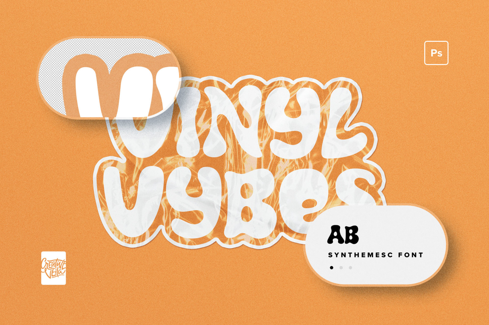 Realistic Vinyl Sticker Text Effects Realistic Vinyl Sticker Text Effects