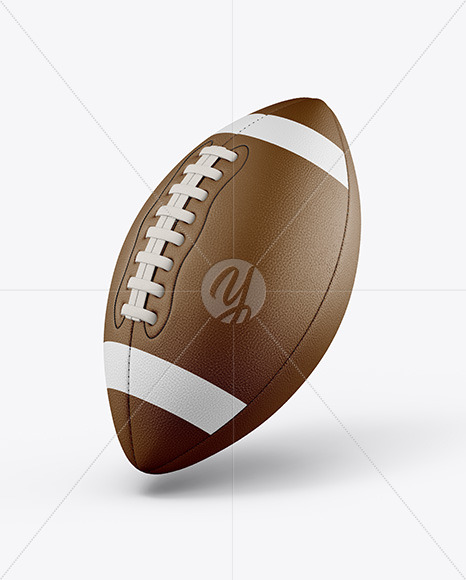 American Football Ball Mockup