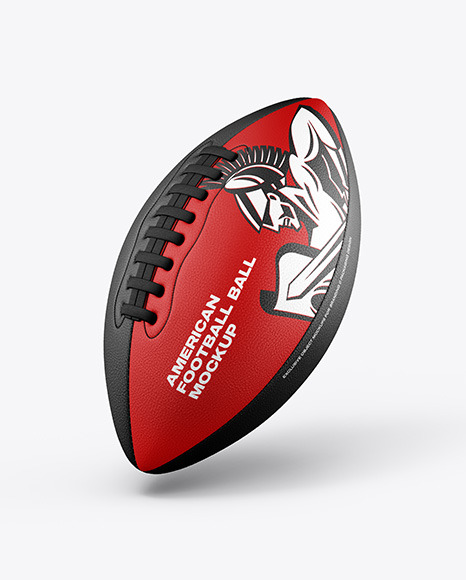 American Football Ball Mockup