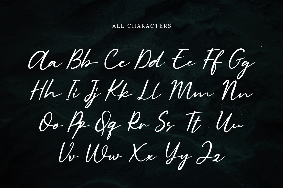 Thinker – Signature Handwritten Font Thinker – Signature Handwritten Font