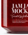 900ml Berry Jam Glass Jar w/ Clamp Lid Mockup 900ml Berry Jam Glass Jar w/ Clamp Lid Mockup