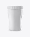 Matte Plastic Soup Cup Mockup