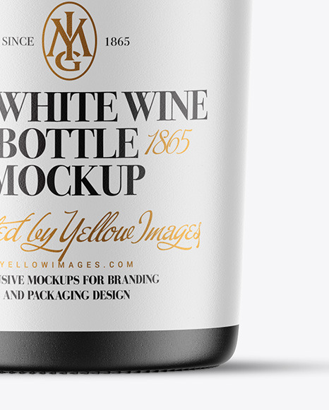 Ceramic Wine Bottle Mockup