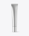 Metallic Cosmetic Tube Mockup