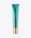 Metallic Cosmetic Tube Mockup