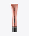 Metallic Cosmetic Tube Mockup