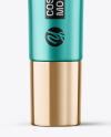 Metallic Cosmetic Tube Mockup