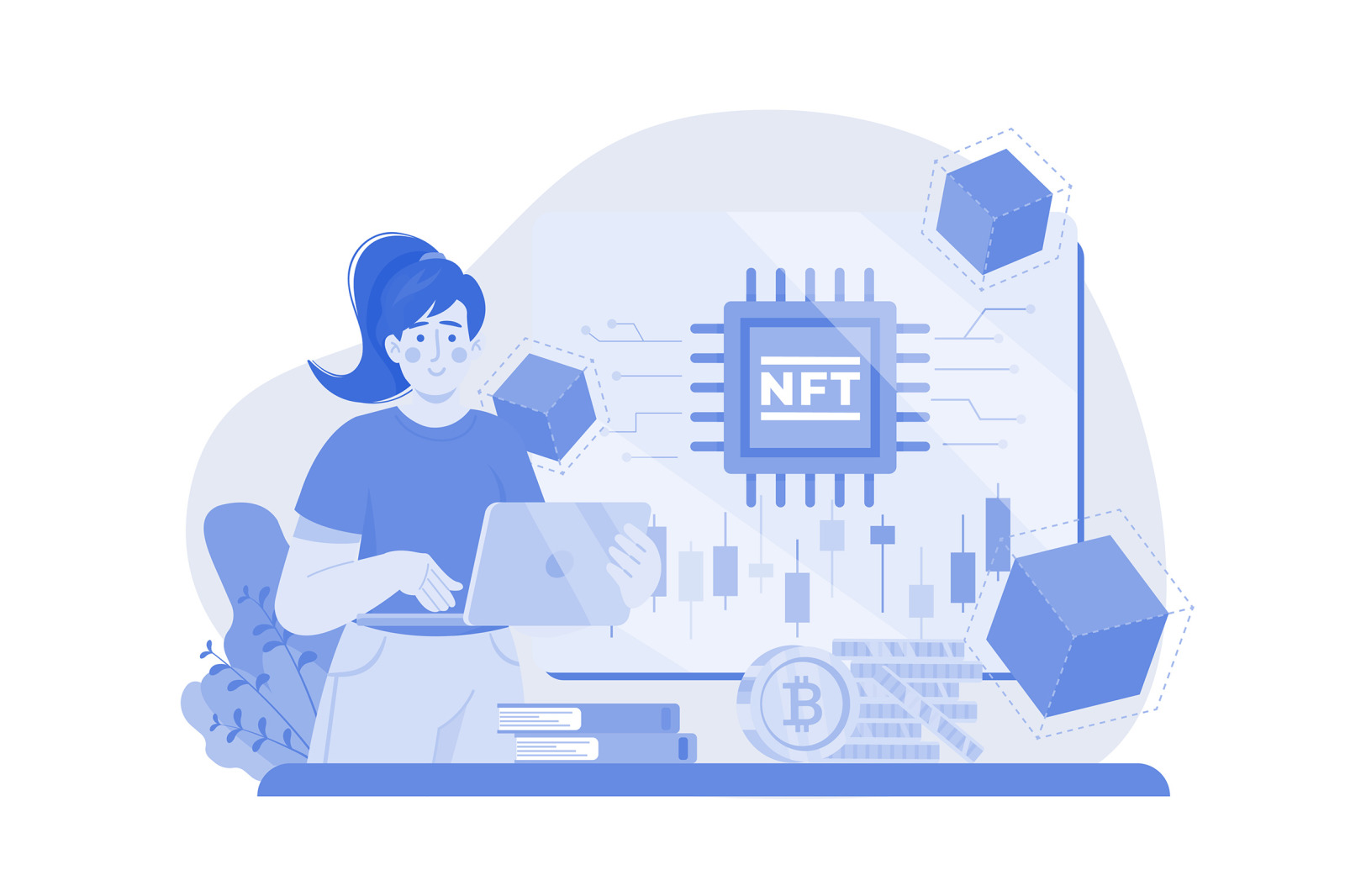 M495_Cryptocurrency Illustration Pack M495_Cryptocurrency Illustration Pack
