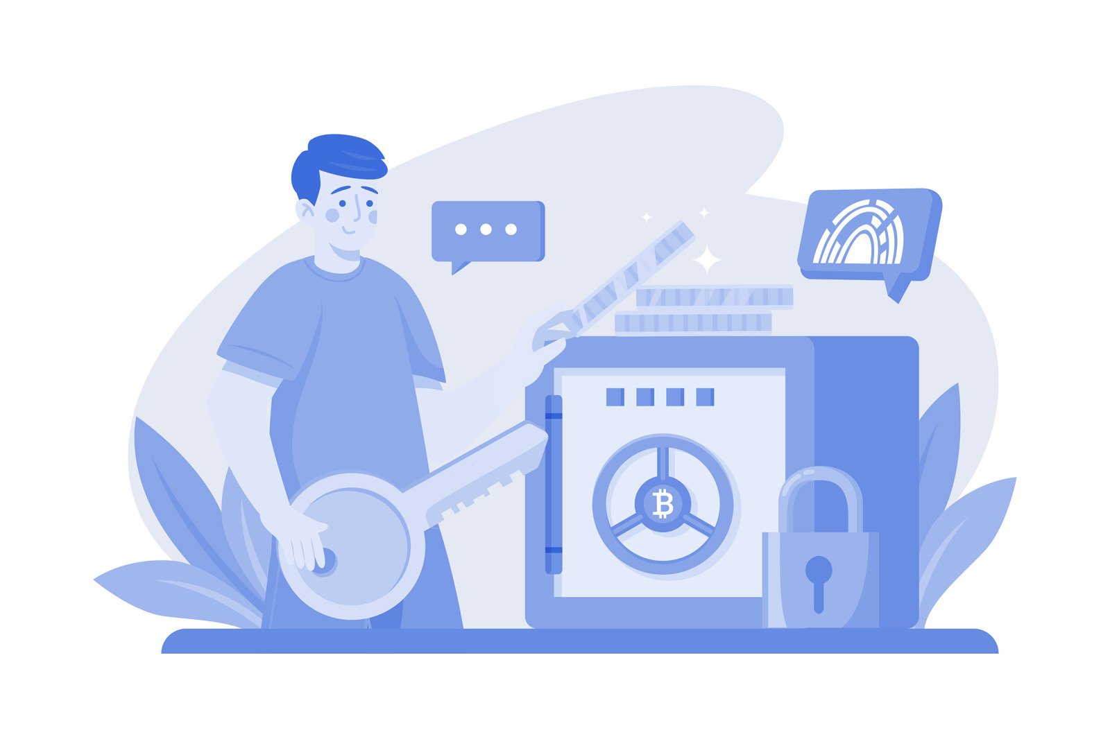 M495_Cryptocurrency Illustration Pack M495_Cryptocurrency Illustration Pack