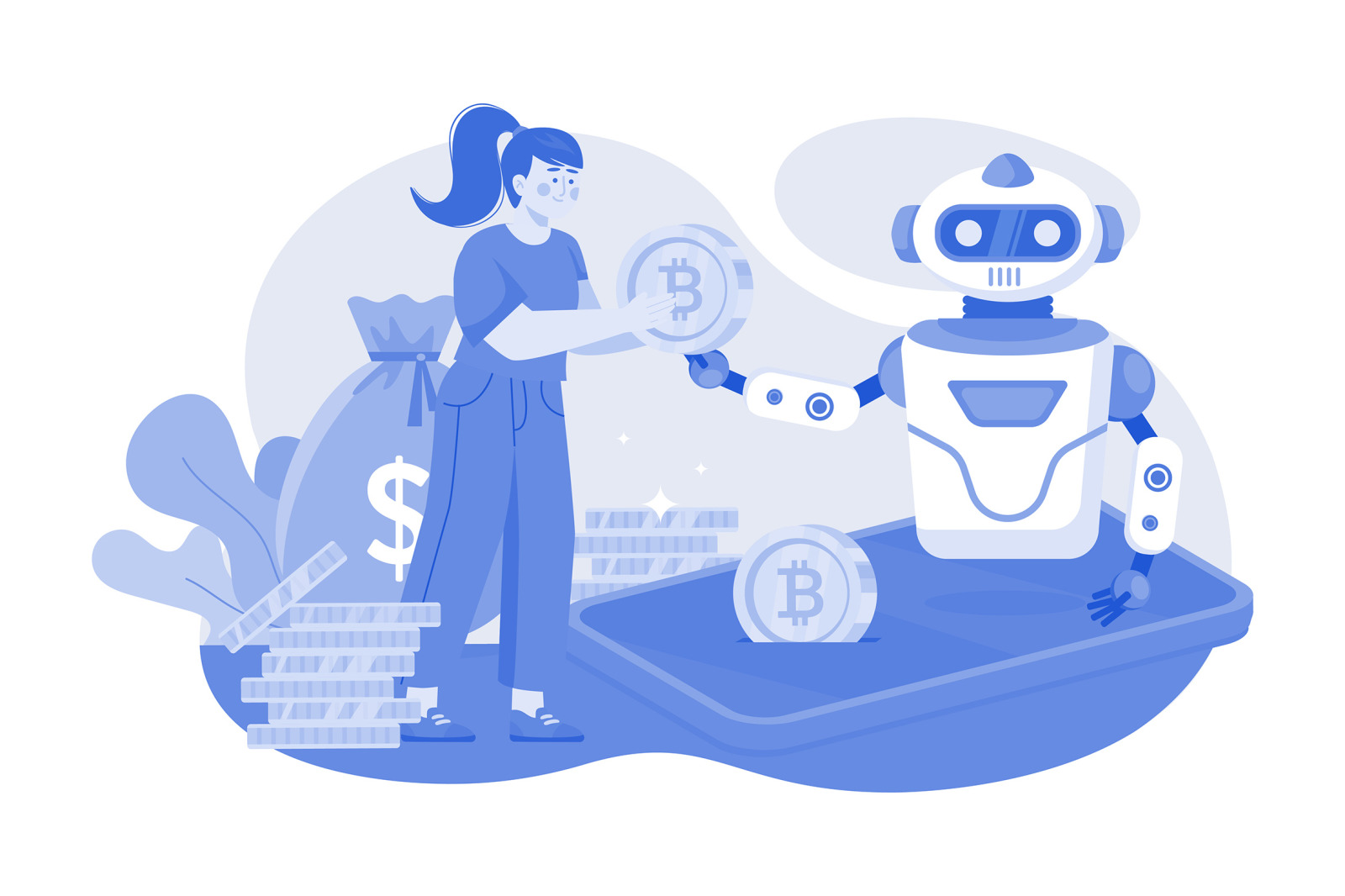 M495_Cryptocurrency Illustration Pack M495_Cryptocurrency Illustration Pack