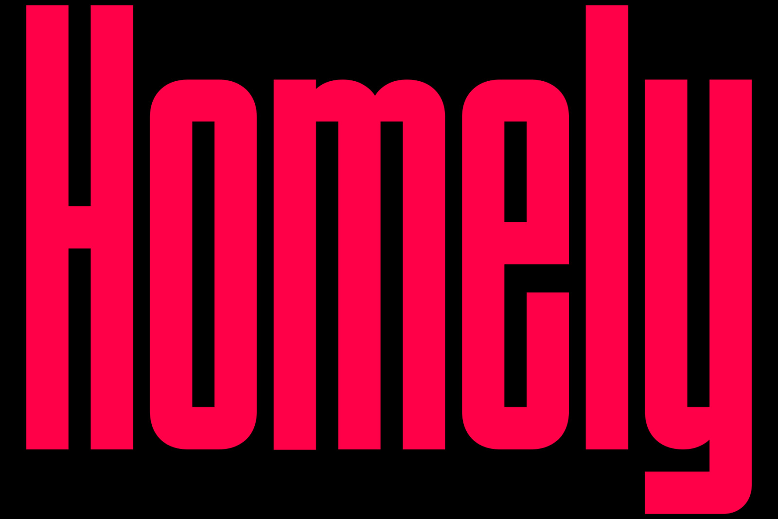 Homely Condensed Font Homely Condensed Font