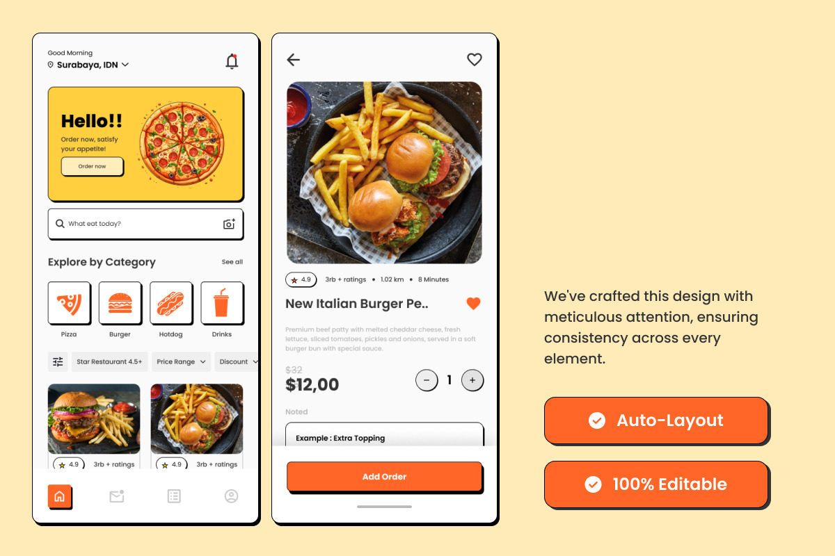 HaiPizt - Food Delivery Mobile App HaiPizt - Food Delivery Mobile App