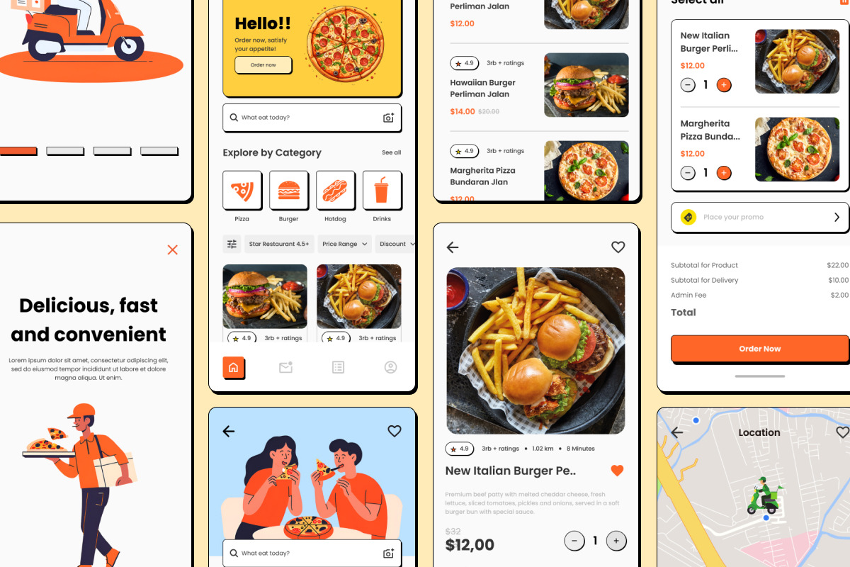 HaiPizt - Food Delivery Mobile App HaiPizt - Food Delivery Mobile App