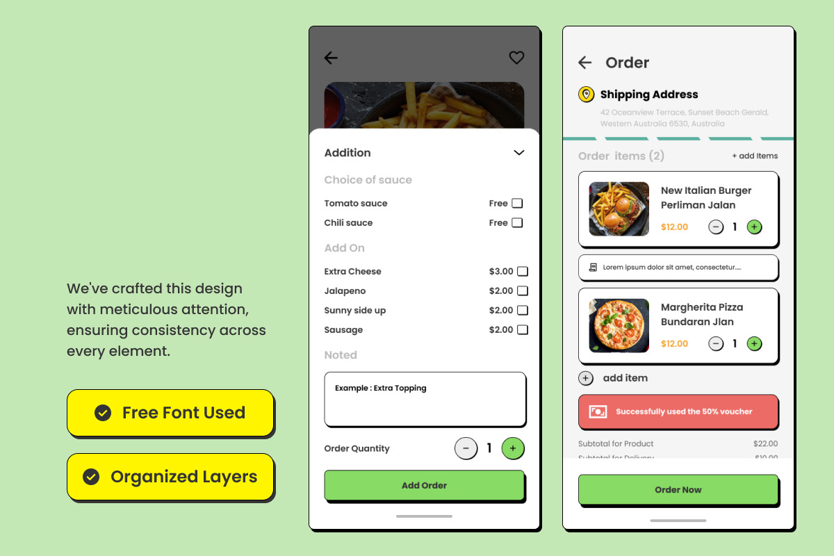 QuickSlice - Food Delivery Mobile App QuickSlice - Food Delivery Mobile App