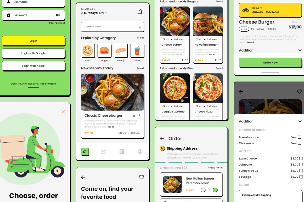 QuickSlice - Food Delivery Mobile App QuickSlice - Food Delivery Mobile App