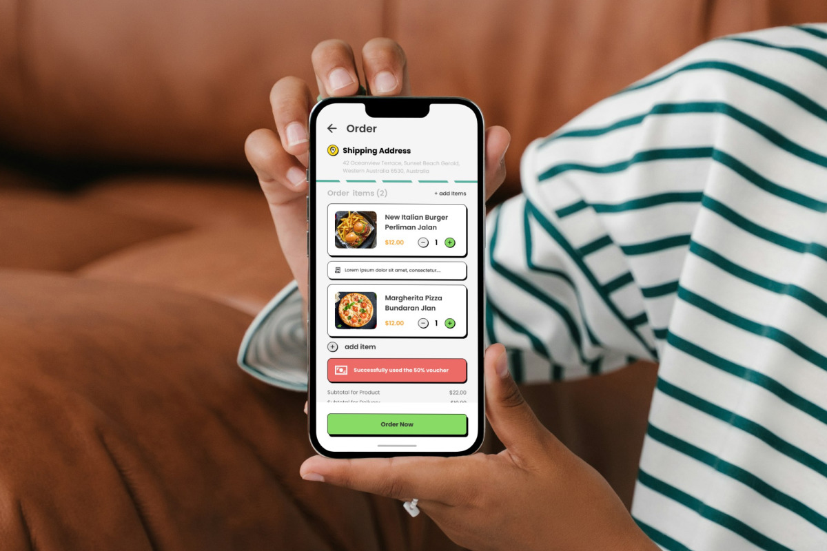 QuickSlice - Food Delivery Mobile App QuickSlice - Food Delivery Mobile App