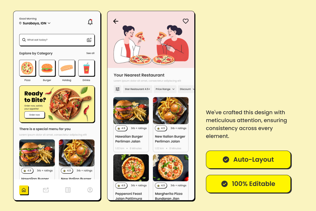 Delight - Food Delivery Mobile App Delight - Food Delivery Mobile App