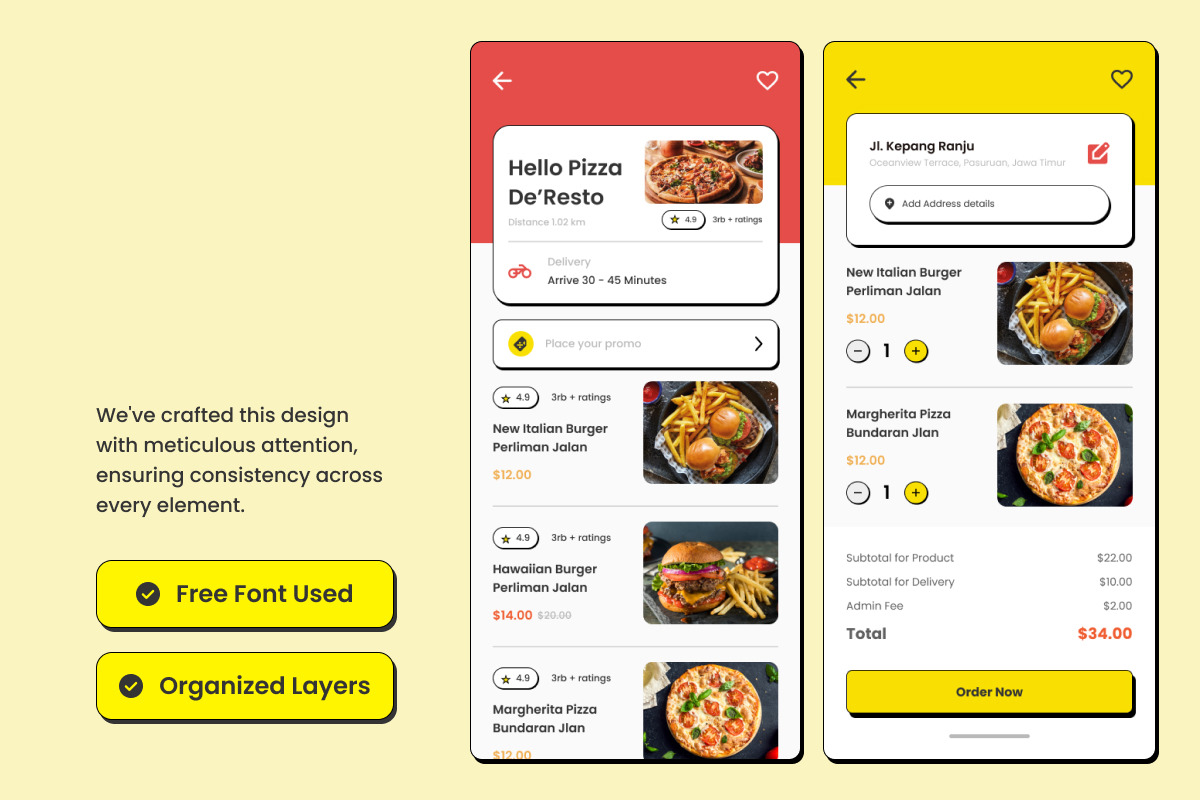 Delight - Food Delivery Mobile App Delight - Food Delivery Mobile App