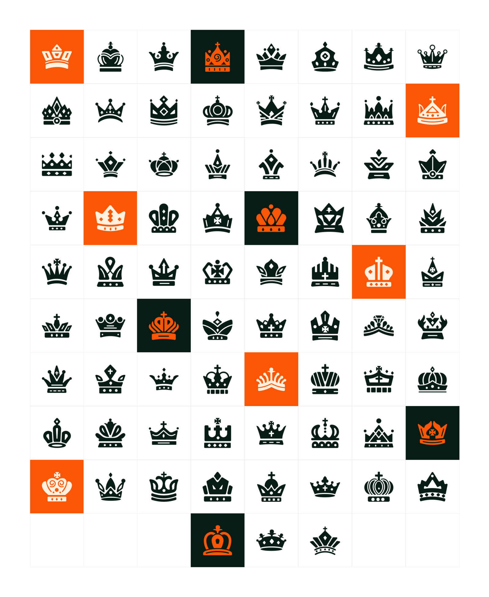 Crown Icons Crown Icons