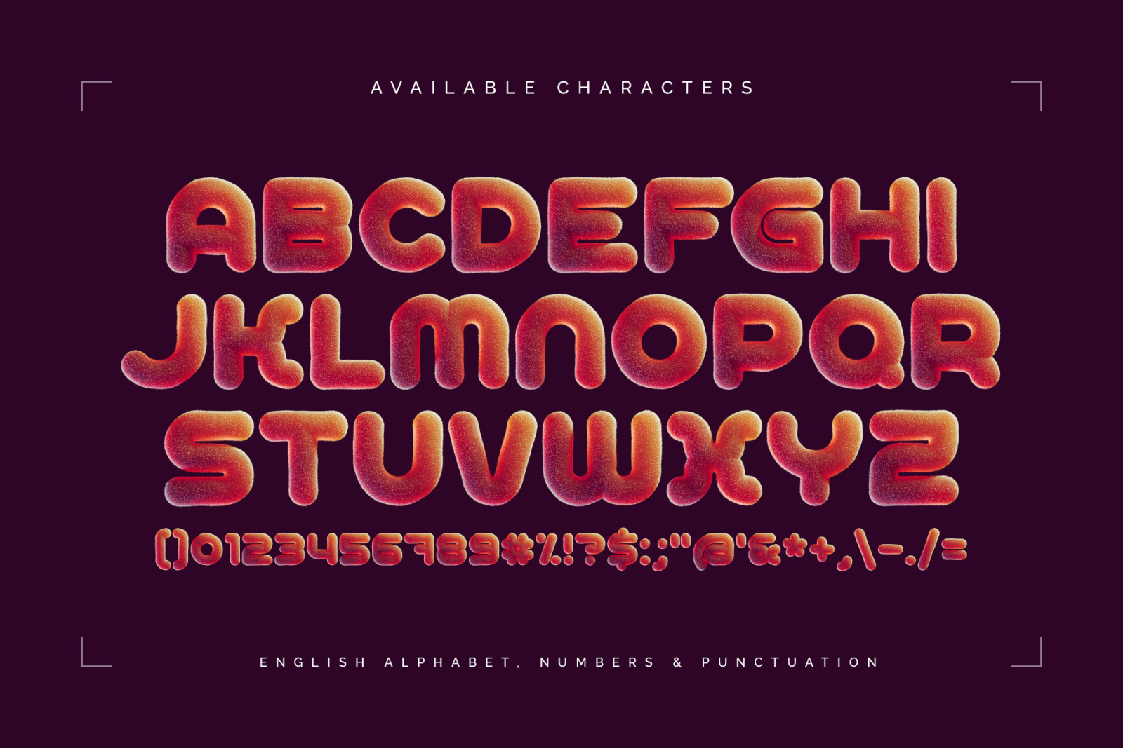 Delicious Treat — Color Bitmap Font Delicious Treat — Color Bitmap Font