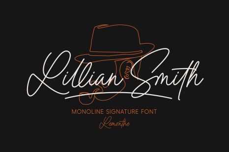 Lillian Smith - Signature font