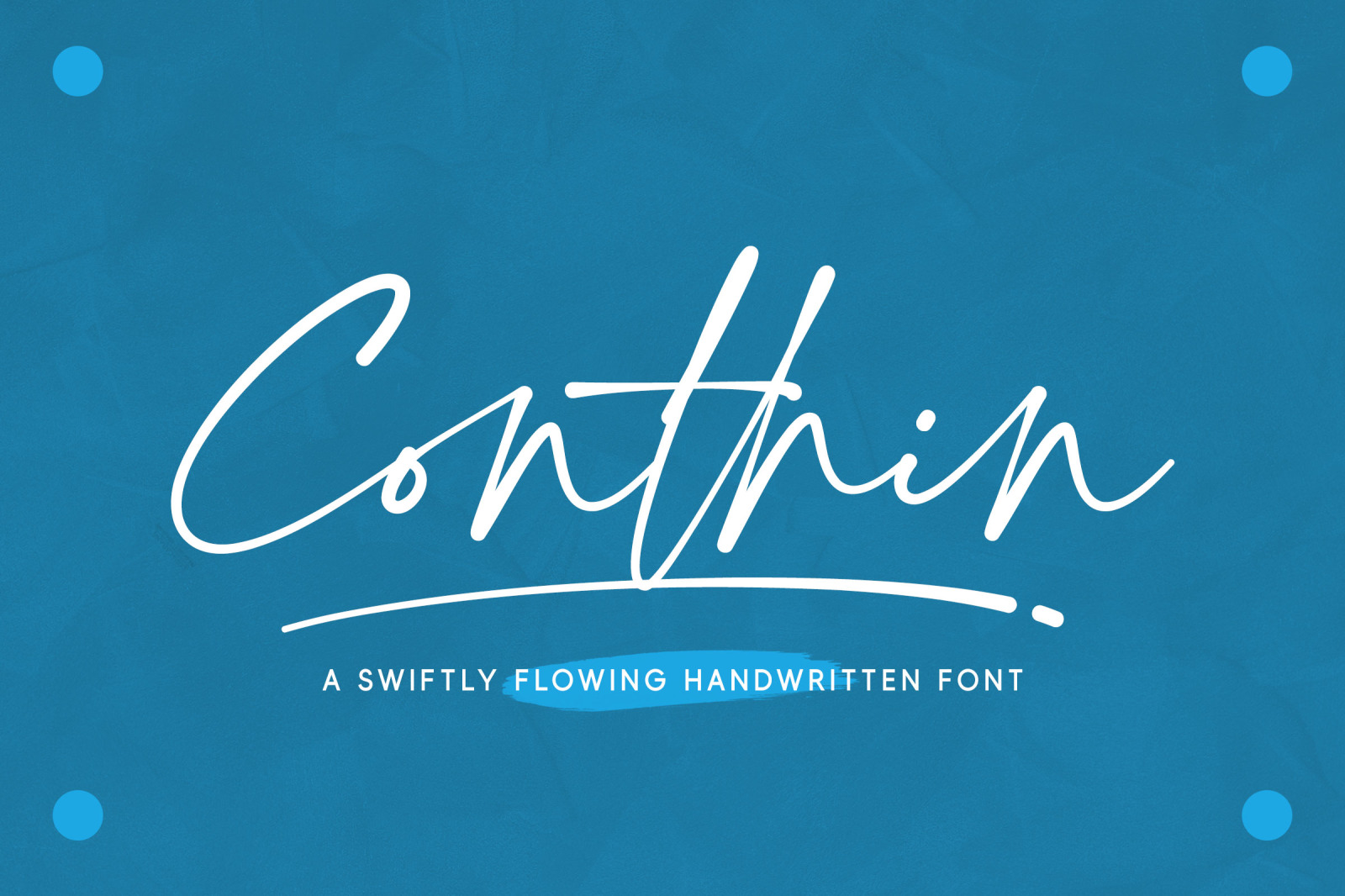 Conthin - Handwritten Font Conthin - Handwritten Font