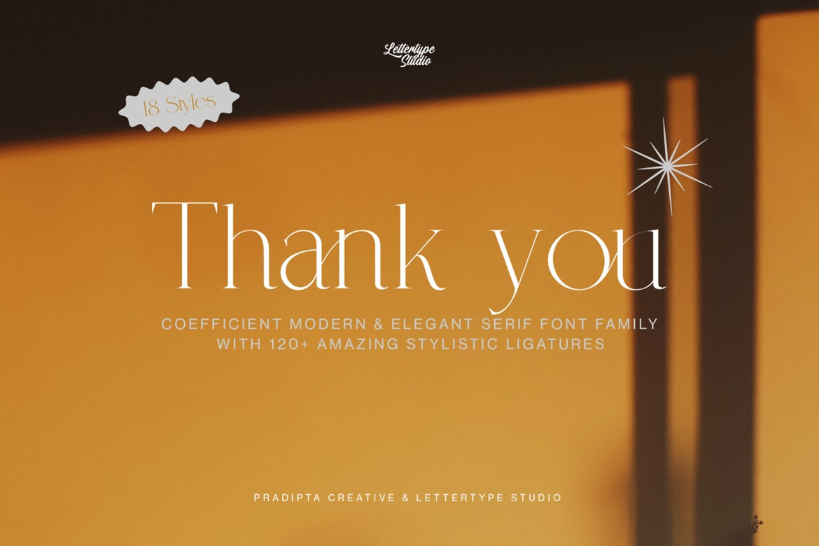 Coefficient Modern & Elegant Serif Family Coefficient Modern & Elegant Serif Family