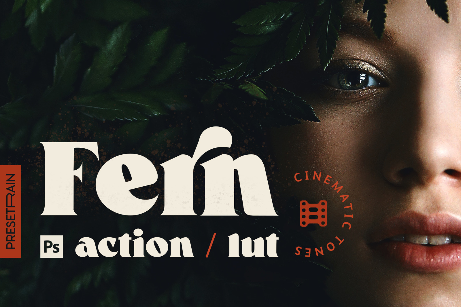 Fern Portrait Photoshop Action &amp; LUT