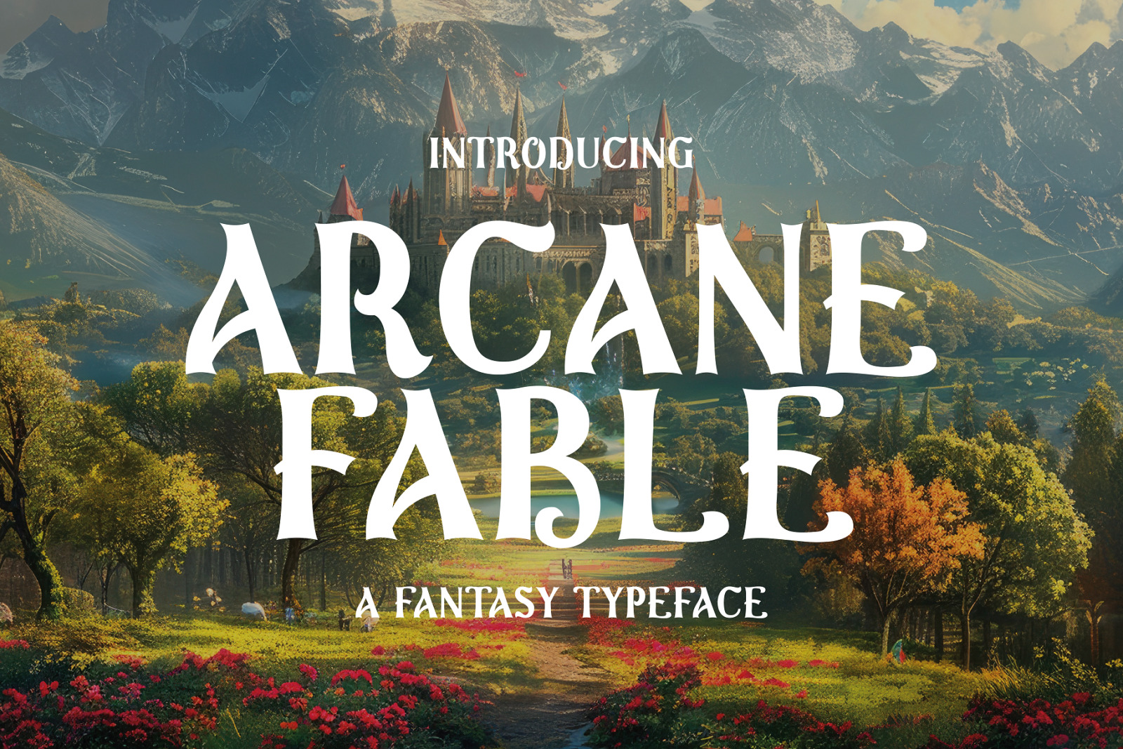 Arcane Fable – Fantasy Inspired Typeface Arcane Fable – Fantasy Inspired Typeface