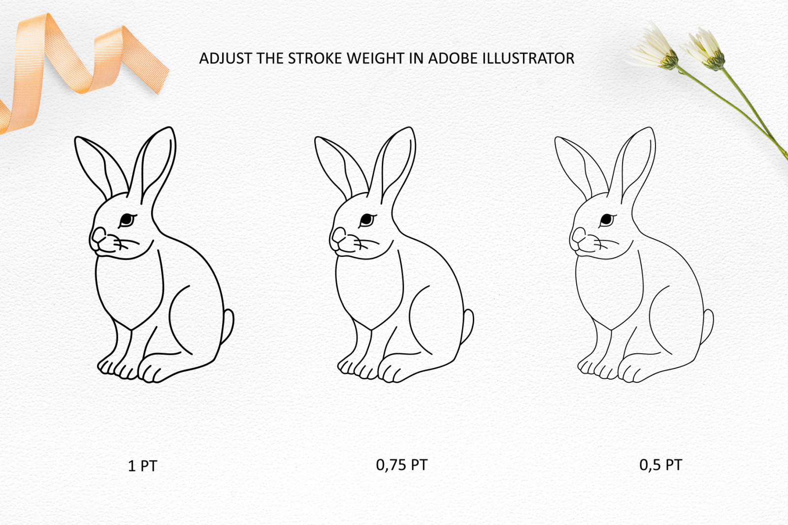 Easter Spring Illustration Set Easter Spring Illustration Set