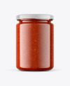 Tomato Sauce Jar Mockup