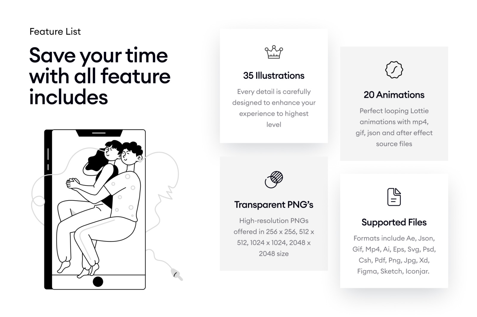 Animated Spooning Illustrations Animated Spooning Illustrations