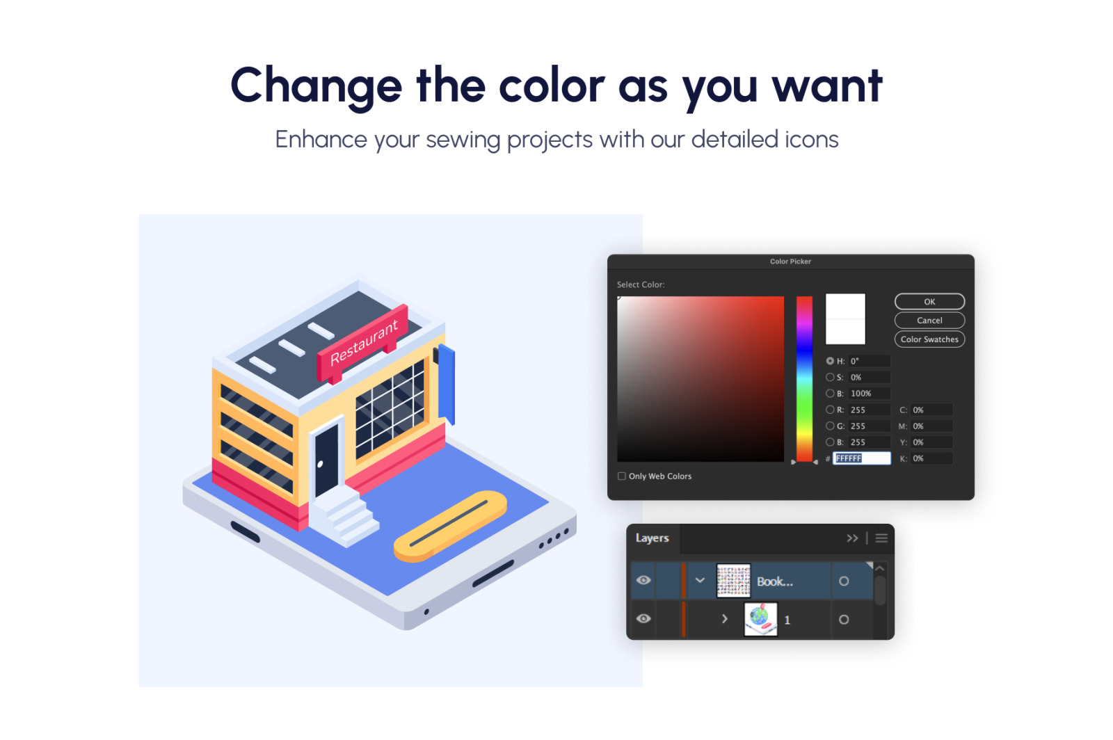 Booking Isometric Icons Booking Isometric Icons
