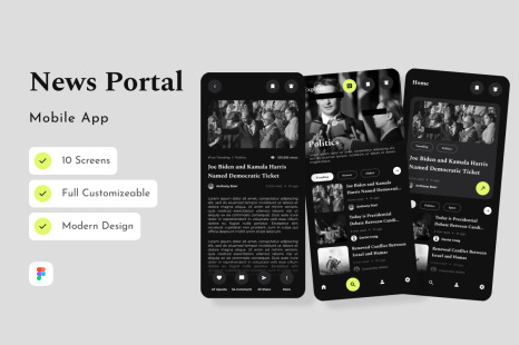 Warta - News Portal Mobile App - User