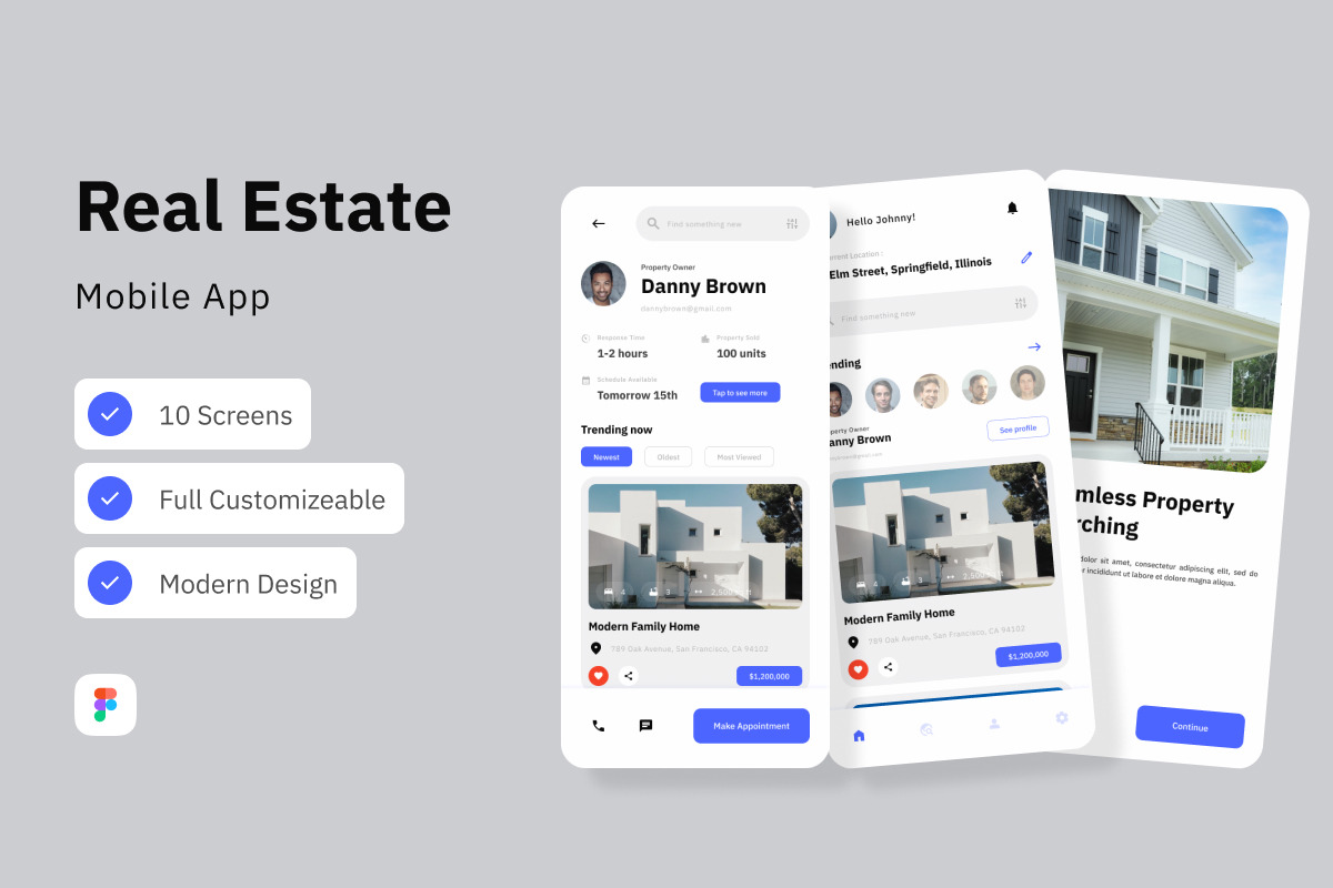 Skyline Estates - Real Estate Mobile App Skyline Estates - Real Estate Mobile App