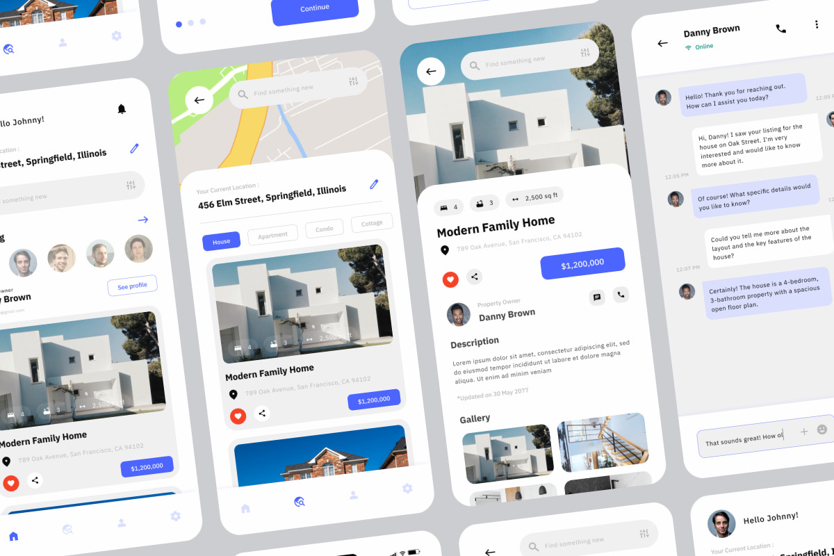 Skyline Estates - Real Estate Mobile App Skyline Estates - Real Estate Mobile App