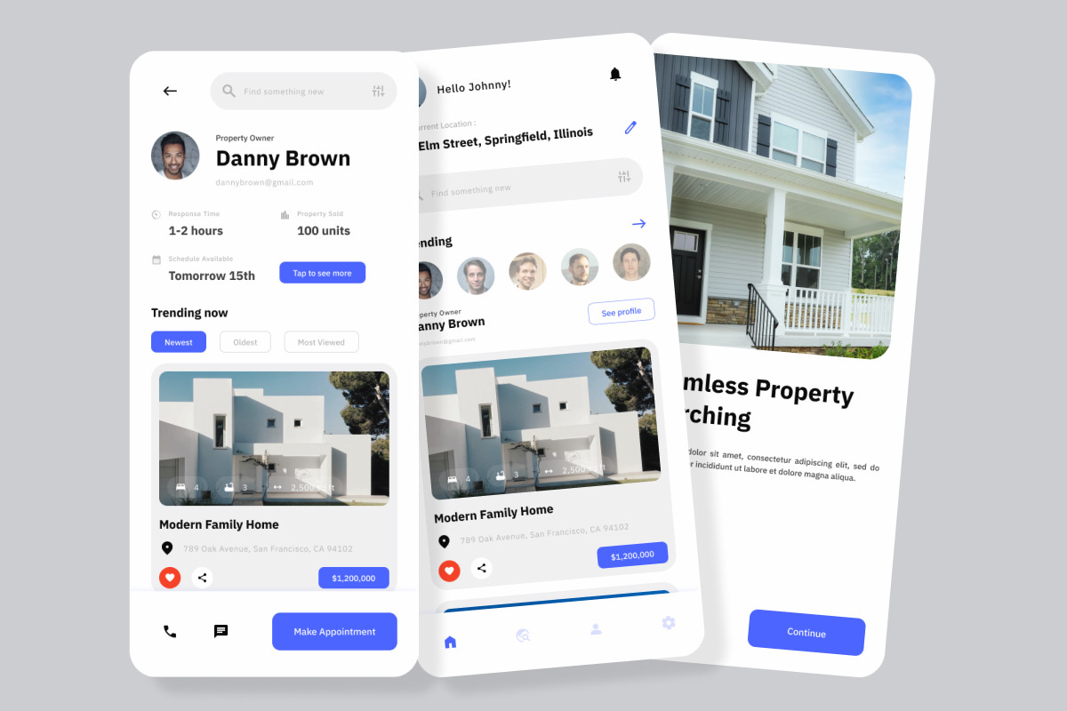 Skyline Estates - Real Estate Mobile App Skyline Estates - Real Estate Mobile App