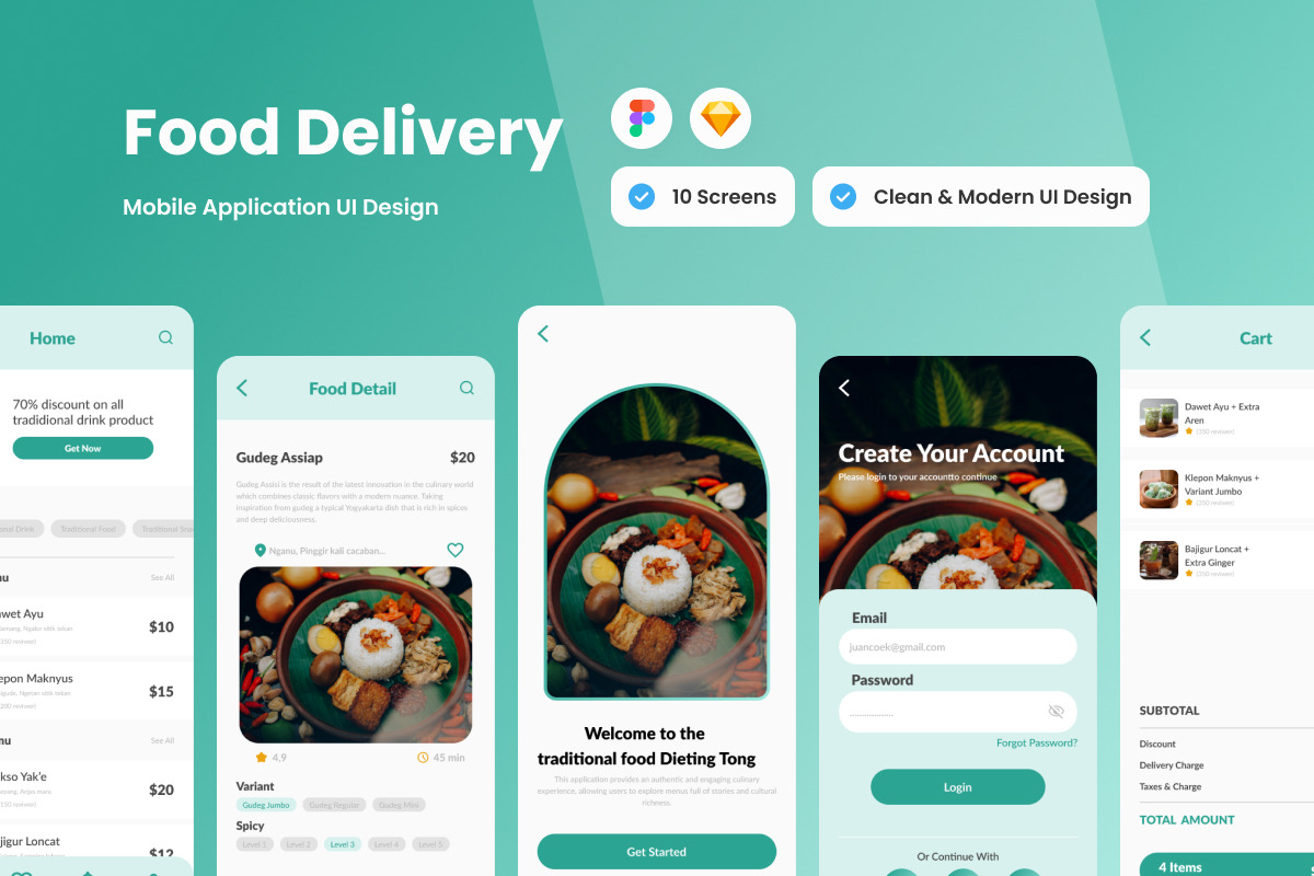 Dieting Tong - Food Delivery Mobile App Dieting Tong - Food Delivery Mobile App