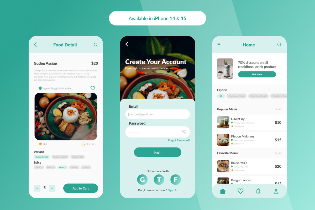 Dieting Tong - Food Delivery Mobile App Dieting Tong - Food Delivery Mobile App