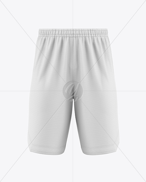 Basketball Shorts Mockup - Front View