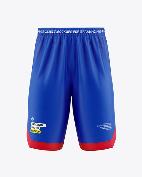 Basketball Shorts Mockup - Front View