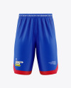 Basketball Shorts Mockup - Front View