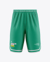Basketball Shorts Mockup - Front View