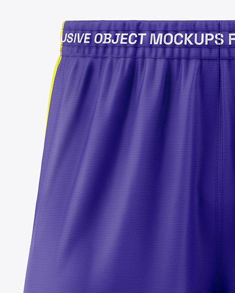 Basketball Shorts Mockup - Front View