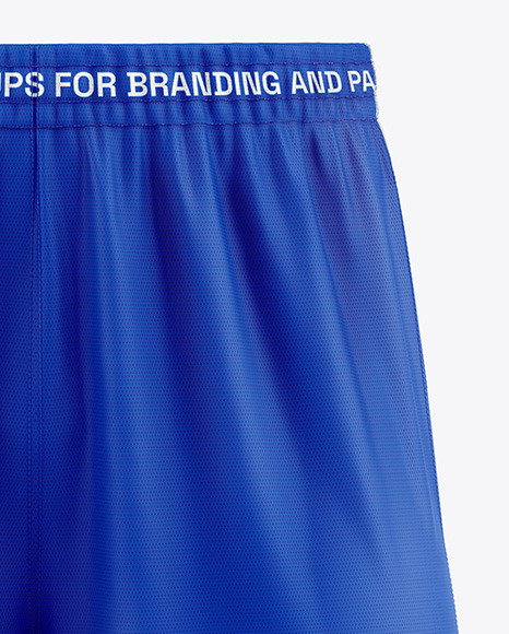 Basketball Shorts Mockup - Front View