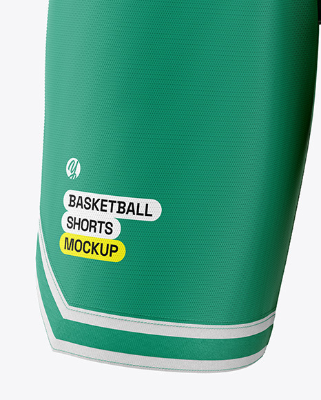 Basketball Shorts Mockup - Front View