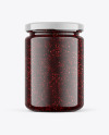 Raspberry Jam Jar Mockup