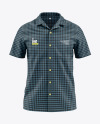 Men's Short Sleeve Shirt Mockup